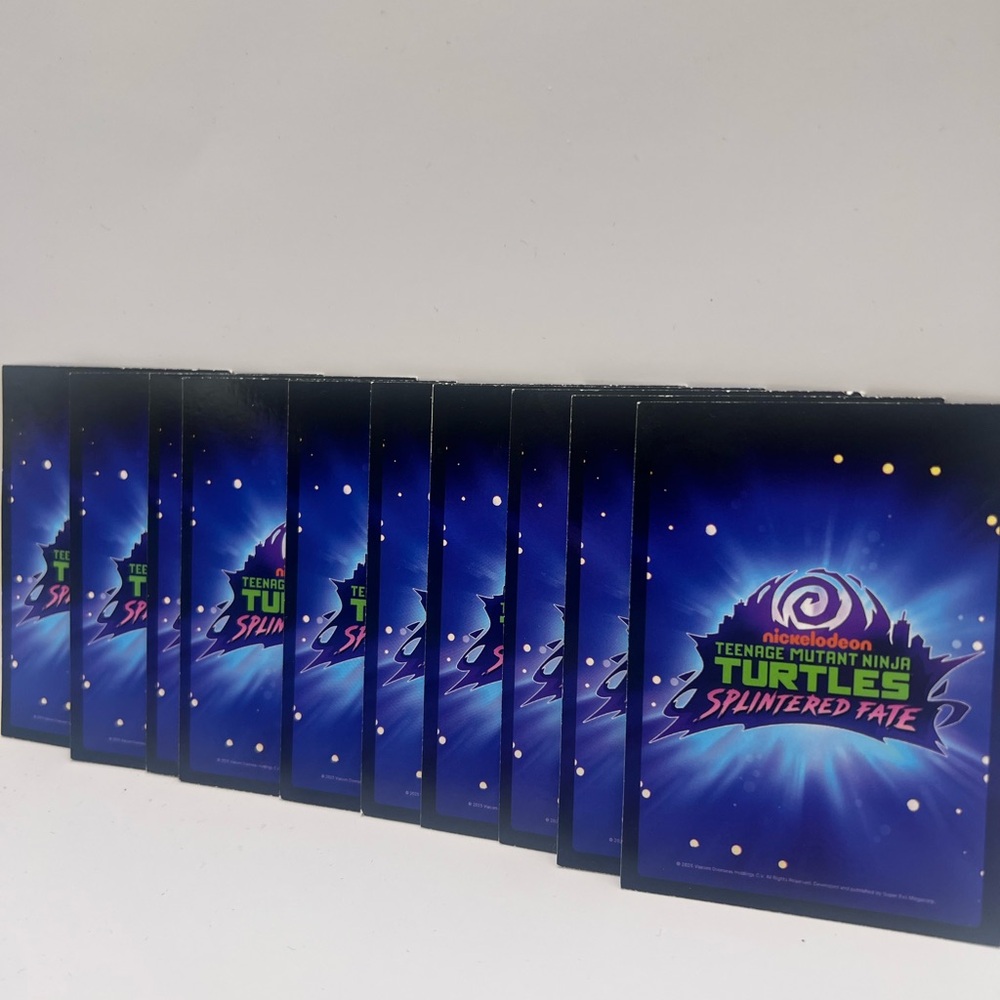 Brand New Extremely Rare LTD Teenage Mutant Ninja Turtles Splintered Fate Cards